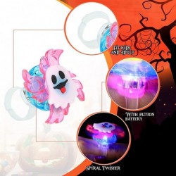 20 Pieces Halloween Light Up Rings Halloween Party Favors for Kids LED Glow Fidget Toys Glow in The Dark Party Favors with Pu...