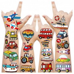 176 PCS Cars Birthday Party Supplies Temporary Tattoos for Kids Cars and Truck Party Favors Decorations for Boys Cars Theme F...