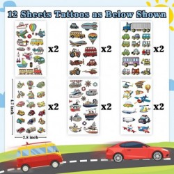 176 PCS Cars Birthday Party Supplies Temporary Tattoos for Kids Cars and Truck Party Favors Decorations for Boys Cars Theme F...