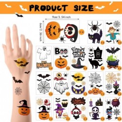 280 Pieces Halloween Temporary Tattoos For Kids Favors Bulk Halloween Prizes Assorted Halloween Tattoo Waterproof Halloween P...