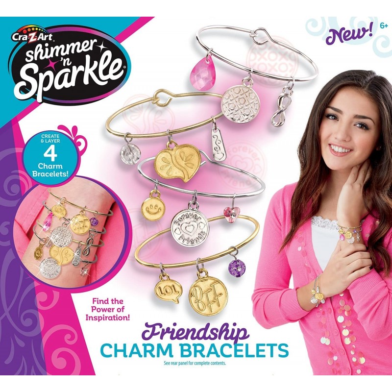 Shimmer ‘N Sparkle Trendy Charm Bracelet Kit $27.06 Kids' Drawing & Writing Boards