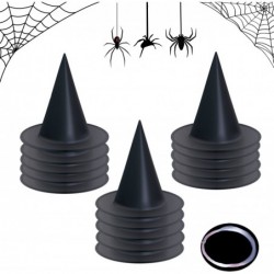 16 pcs Halloween Black Witch Hat for Party Masquerade Cosplay Costume Accessory Daily for Halloween Carnival Party Black $22....