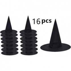 16 pcs Halloween Black Witch Hat for Party Masquerade Cosplay Costume Accessory Daily for Halloween Carnival Party Black $22....