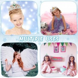 48 Pcs Christmas Gift Tiara Crown Set Princess Crown Dress up Costume Xmas Party Favor Plastic Crown for Girls Women Kids $51...