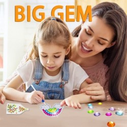 Big Gem Diamond Painting Kit Arts and Crafts for Kids Ages 8-12 Magical Stickers and Suncatchers Kits Supplies for Boys Girls...