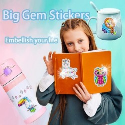 Big Gem Diamond Painting Kit Arts and Crafts for Kids Ages 8-12 Magical Stickers and Suncatchers Kits Supplies for Boys Girls...