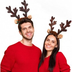 Christmas Antler Headband Reindeer Antlers Headband Deer Antler Headband Glitter Reindeer Hair Hoop $26.35 Kids' Party Hats