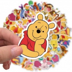 Winnie The Pooh Stickers| 50pcs PVC Waterproof Cute Disney Vinyl Decals Stickers Piglet Eeyore Pooh Bear Tigger Stickers Gift...