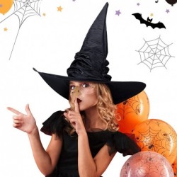 Halloween Witch Hat Nose Set Black Witch and Nose Witch Costume Accessories for Halloween Costumes Cosplay Makeup Party Suppl...