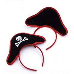 Halloween Pirate Skull Hat Headband Halloween Masquerade Cosplay Costume Accessories 3Pcs $15.75 Kids' Party Hats