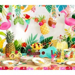 Tropical Luau Party Supplies Plastic Table Covers (3-Count) $19.59 Kids' Party Tablecovers