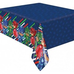 PJ Masks Birthday Party Supplies Decoration Bundle Pack Includes Plastic Table Covers - 2 Pack $21.16 Kids' Party Tablecovers