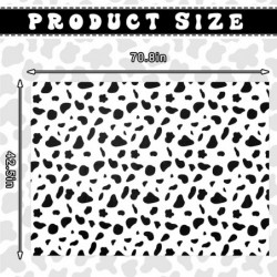 12 Pack Cow Print Tablecloth 54 x 108 Inch Cow Table Cloths for Parties Cow Tablecloth Cow Print Party Supplies Disposable Pl...