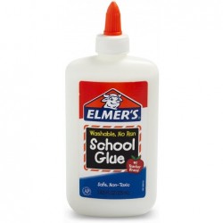 Liquid School Glue Washable 7.625 Ounces 6 Count - Great for Making Slime - E308NR White $18.99 Kids' Drawing & Writing Boards