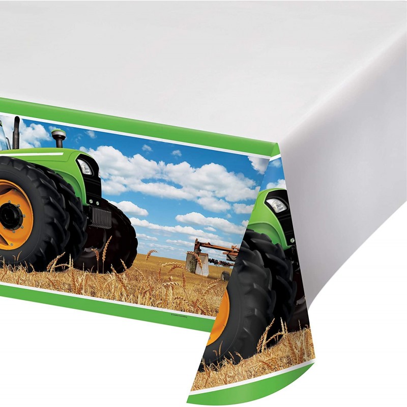 Tractor Time Plastic Tablecloths 3 ct $42.82 Kids' Party Tablecovers