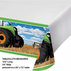 Tractor Time Plastic Tablecloths 3 ct $42.82 Kids' Party Tablecovers