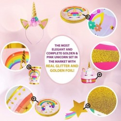 Unicorn Birthday Party Supplies - All in One Rainbow Unicorn Decorations for Birthday Party - Have a Memorable Unicorn Theme ...