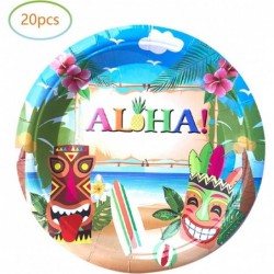 Hawaiian Aloha Luau Party Supplies 20 Plates and 20 Napkin for Hawaiian Aloha Theme Party Decoration $23.91 Kids' Party Table...