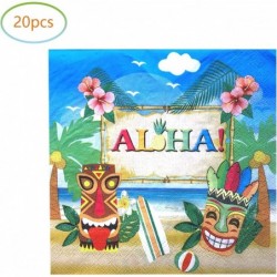 Hawaiian Aloha Luau Party Supplies 20 Plates and 20 Napkin for Hawaiian Aloha Theme Party Decoration $23.91 Kids' Party Table...