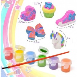 Jojo Siwa Paint Your Own Figurines Decorate Your Own Painting Set Includes 5 Jojo Siwa Figurines 6 Pots of Paint Complete Pla...