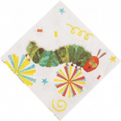 Very Hungry Caterpillar Beverage Napkins for Birthday - Party Supplies - Print Tableware - Print Napkins - Birthday - 16 Piec...