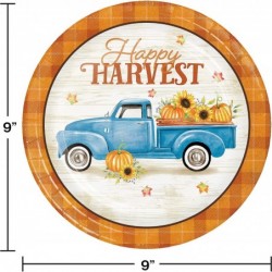 Fall Harvest Pumpkin Birthday Baby Shower Thanksgiving Party Supplies (48 Piece) $28.44 Kids' Party Tableware