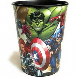 Marvel Avengers Superhero Birthday Party Supplies Set of 12 16oz Plastic Reusable Favor Cups $30.73 Kids' Party Tableware