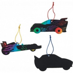 Magic Color Scratch Race Cars - Crafts for Kids and Fun Home Activities $33.27 Kids' Drawing & Writing Boards