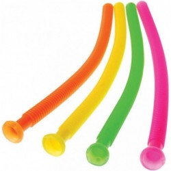 U.S. Toy 6038 Assorted Color Large Jumbo (30") Whistling Plastic Sound Tube Noisemakers - Set of 12 $71.06 Noisemaker Toys