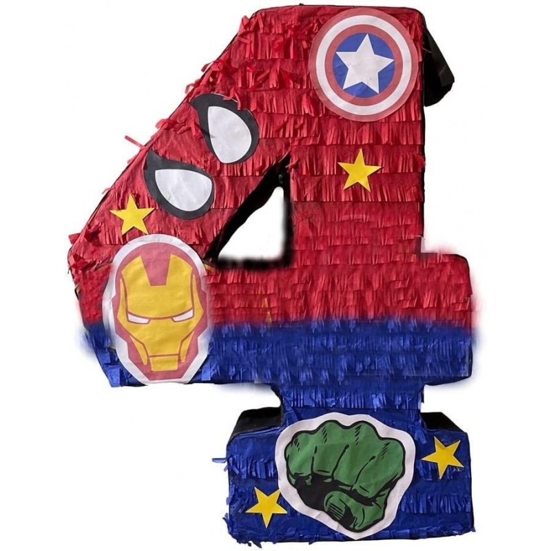 Superheroes Number Four Pinata $80.38 Piñatas