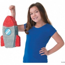 Rocket Shaped Pinata for Birthday - Party Decor $39.68 Piñatas