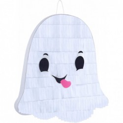 Halloween Pinata White Ghost Pinata 3D Halloween Pull String Pinata Funny Halloween Pinata Large Pinata for Teens Adults Hall...