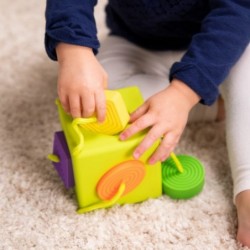 Oombee Cube Sorter Tactile Toy for Toddlers $39.80 Early Development & Activity Toys