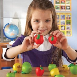 Attribute Apples Sorting and Matching Set of 27 Pieces Toddler Learning Toys Ages 3+ $43.78 Early Development & Activity Toys