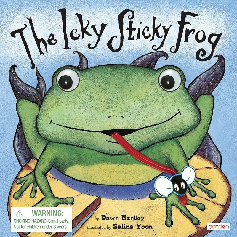 Piggy Toes Press Icky Sticky Frog Interactive Storybook 42801 $19.13 Early Development & Activity Toys