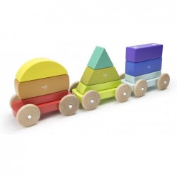 9 Piece Magnetic Shape Train Building Block Set Rainbow $75.18 Early Development & Activity Toys