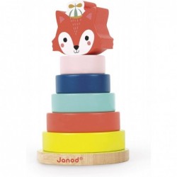 Baby Forest Fox Wood Stacker - Ages 1+ - J08014 $29.65 Early Development & Activity Toys