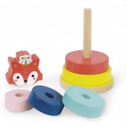 Baby Forest Fox Wood Stacker - Ages 1+ - J08014 $29.65 Early Development & Activity Toys