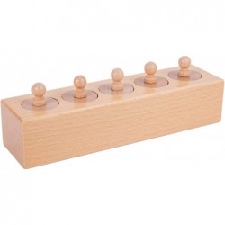 Knobbed Cylinders Blocks Home Preschool Toys (Primary Color Knobbed Cylinders) $69.70 Early Development & Activity Toys