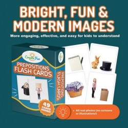 Preposition Flash Cards | 7 Total Prepositions 49 Picture Cards for Speech Therapy - for Teachers Parents ESL Teaching Materi...