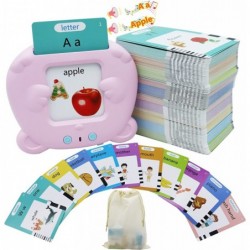 510 Words Alphabet Talking Flash Cards for 3-8 Years Toddlers Educational Learning Interactive Toy for Boys Girls Kids Birthd...