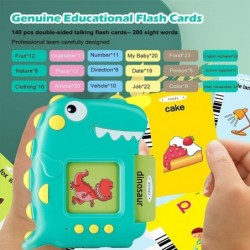 Educational Toys for 3 4 5 Year Old Boys Gift: Talking Flash Cards Toddlers Learning Toys with 280 Words Preschool Speech The...