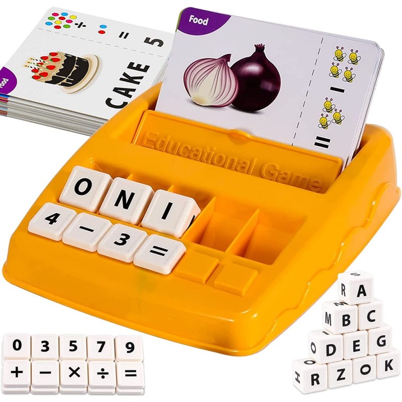 Matching Letter Game for Kids Learning Educational Toys with Alphabet and Numbers Sight Words Flash Cards Kindergarten Best G...