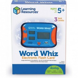 Word Whiz Electronic Flash Card Handheld Word Games Word Building Game for Kids Electronic Learning Games Ages 5+ $30.65 Educ...