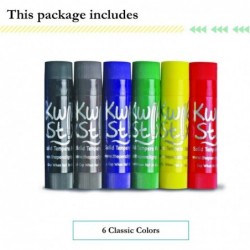 Kwik Stix Solid Paint Pens Tempera Paint Pens Super Quick Drying TPG-601 6 Count $14.87 Kids' Drawing & Writing Boards