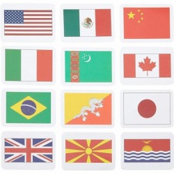 205 Countries of The World Flash Cards for Kids Flags Capitals (2.5 x 3.5 in) $35.27 Educational Flash Cards