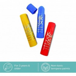 Kwik Stix Solid Paint Pens Tempera Paint Pens Super Quick Drying TPG-601 6 Count $14.87 Kids' Drawing & Writing Boards