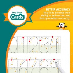 Channie’s One Card a Day Single Digit Addition & Subtraction 34 Dry Erase Math Flashcards 5.5W x 4.25 L x 0.75H for Pre-K - 1...