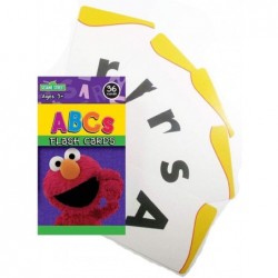 4 Sesame Street Flash Cards Beginning Words Numbers Colors Shapes Alphabet ABC ! $27.22 Educational Flash Cards