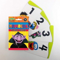 4 Sesame Street Flash Cards Beginning Words Numbers Colors Shapes Alphabet ABC ! $27.22 Educational Flash Cards